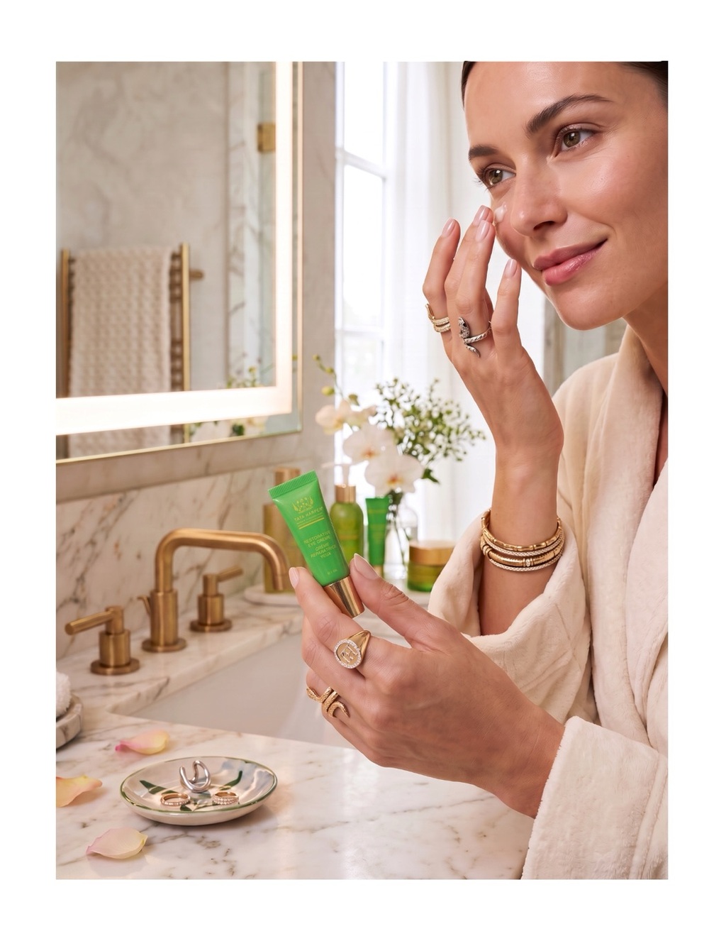 new Tata Harper 𓁹 Restorative Eye Crème 𓁹 Luxury Travel Size 𓁹 Fresh Anti Age
